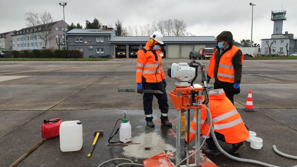 Mission de carrotage realisé par Smartbuild